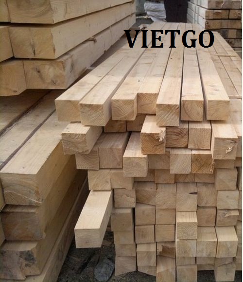 Vị khách hàng Ấn Độ đang cần nhập khẩu thử 1 container 20ft GỖ THÔNG XẺ