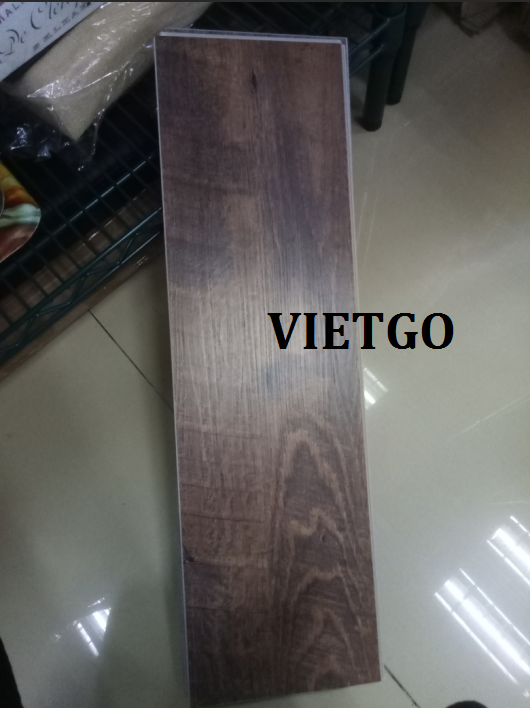 Cơ hội xuất khẩu 10 container 40ft VÁN SÀN KHÓA HÈM COMPOSITE (SPC FLOORING) đến từ vị khách hàng người Trung Quốc