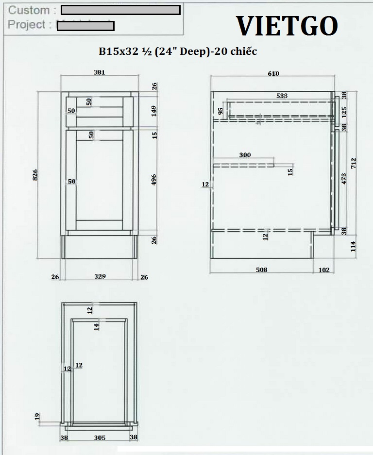 Vị khách hàng quen đến từ Mỹ đang cần nhập 460 TỦ TỪ GỖ DÁN từ Việt Nam