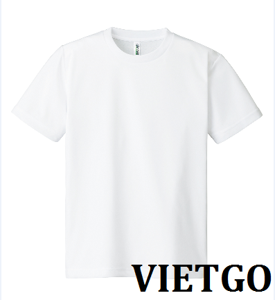 Khách hàng thân thiết người Nhật Bản cần nhập khẩu 3000 – 5000 áo T shirt