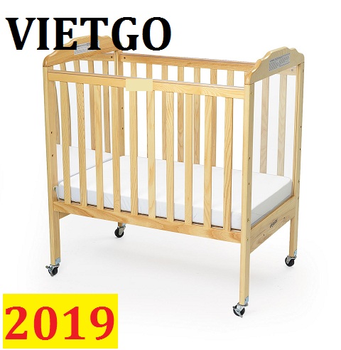 Đơn hàng cả năm: Cơ hội xuất khẩu 5000 chiếc cũi trẻ em sang Mỹ