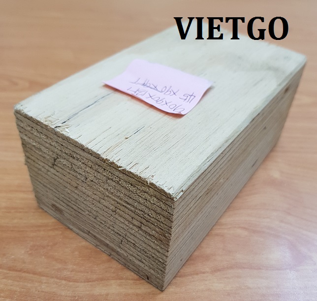 Vị khách Malaysia đang cần mua 1 container 40ft GỖ DÁN LVL mỗi lần nhập để làm Pallet