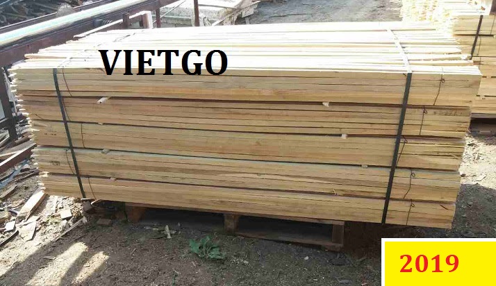 (Cập nhập lần 1) Cơ hội giao thương CẢ NĂM- Đơn hàng xuất khẩu thanh gỗ keo xẻ đến Croatia