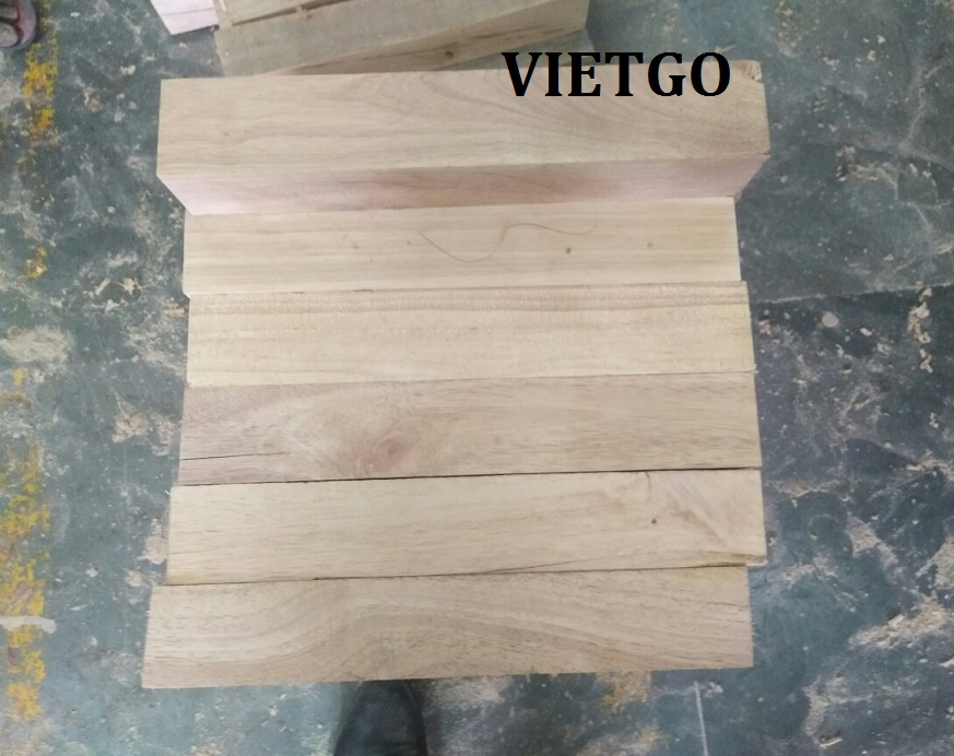 Cơ hội xuất khẩu 2 đến 5 container 40ft GỖ CAO SU XẺ sang thị trường Ấn Độ mỗi tháng