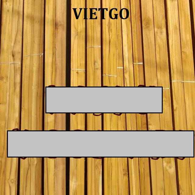 Cơ hội xuất khẩu 2 container 20ft GỖ TEAK XẺ VÀ TRÒN sang thị trường Ấn Độ