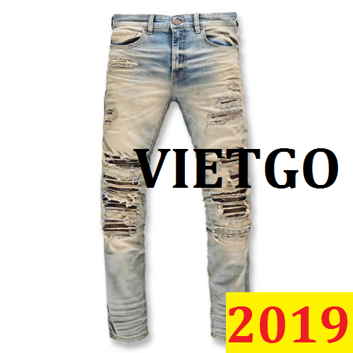 Đơn hàng cả năm: Cơ hội xuất khẩu số lượng lớn Quần Jeans sang Mỹ