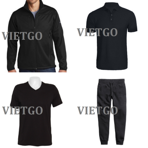 Cơ hội xuất khẩu Áo T shirt, Áo Polo, Áo Jacket, Quần nỉ đến Mỹ