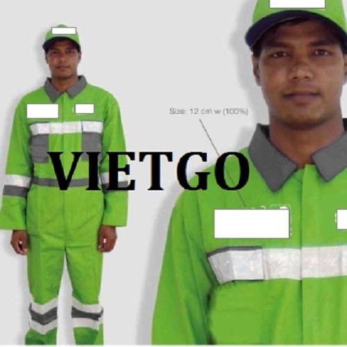 Thương nhân người Lebanon cần nhập khẩu áo quần bảo hộ lao động và phụ kiện đi kèm