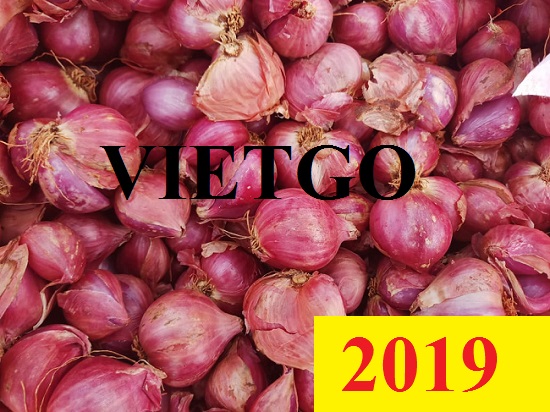 Cơ hội giao thương Đặc Biệt  – Đơn hàng Cả Năm - Cơ hội xuất khẩu Hành Tươi Việt Nam sang thị trường Sri Lanka