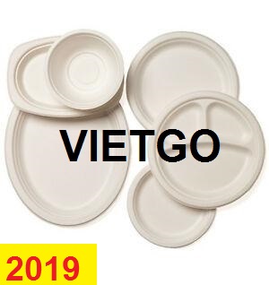 Cơ hội giao thương – Đơn hàng Cả Năm – Cơ hội xuất khẩu Khay, đĩa đựng thức dùng một lần làm từ bã mía và nhựa tự phân hủy sinh học sang Ấn Độ