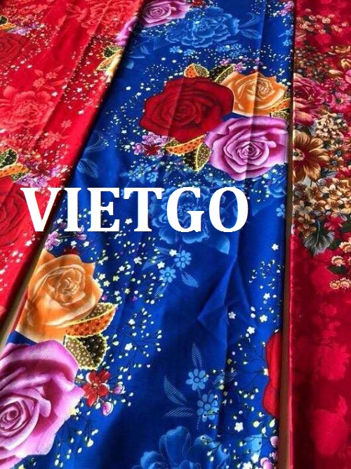 (Cập nhật lần 1) –Cơ hội giao thương Đặc Biệt – Cơ hội xuất khẩu vải may mặc đến thị trường Gioocdani