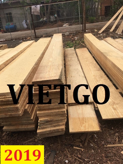 Cơ hội giao thương – Đơn hàng thường xuyên - Cần tìm nhà cung cấp xuất khẩu Gỗ thông xẻ sang Ấn Độ