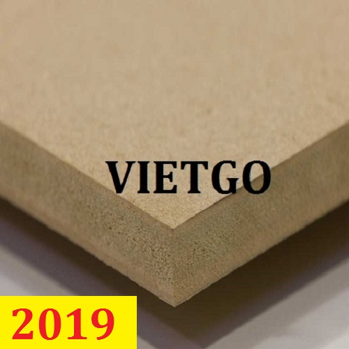 (Cập nhật lần 1) Cơ hội giao thương - Đơn hàng thường xuyên- Cơ hội xuất khẩu ván MDF sang Ấn Độ