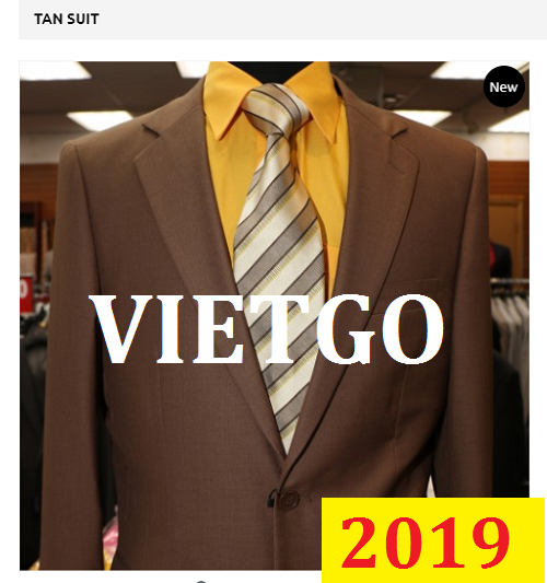 (Cập nhật lần 1) – Đơn hàng thường xuyên - Cơ hội xuất khẩu áo vest, quần âu nam sang thị trường Hoa Kỳ