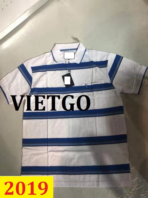 (CẬP NHẬT LẦN 1) Cơ hội giao thương – Đơn hàng thường xuyên – Thương nhân đến từ công ty Hồng Kông cần nhập khẩu số lượng lớn áo Polo từ Việt Nam