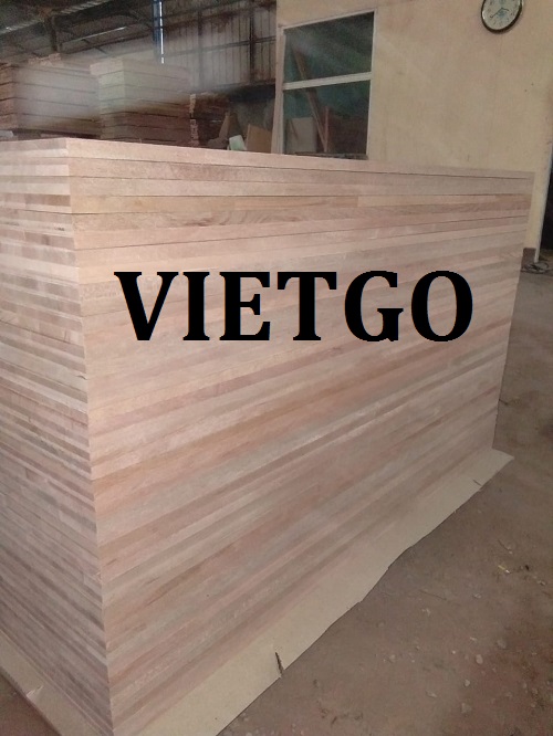 Cơ hội giao thương ĐẶC BIỆT - Đơn hàng xuất khẩu gỗ ghép thanh cho vị Khách hàng VIP đến từ Nhật Bản