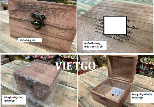 Cơ hội giao thương – Đơn hàng đặc biệt - Cơ hội xuất khẩu Hộp đựng quà bằng gỗ sang Nhật Bản