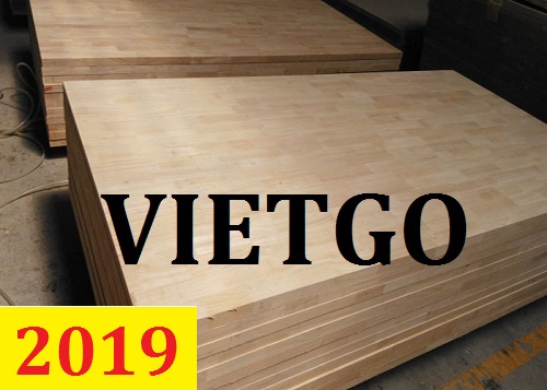 Cơ hội giao thương – Đơn hàng thường xuyên- Cơ hội xuất khẩu Gỗ cao su ghép thanh sang Hàn Quốc