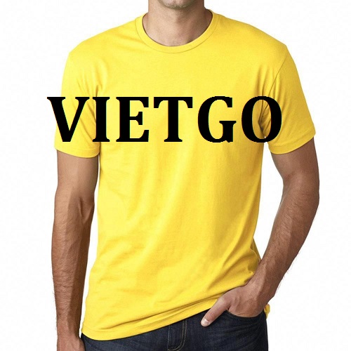 Cơ hội giao thương – Thương nhân đến từ Ấn Độ cần nhập khẩu T-shirt từ Việt Nam
