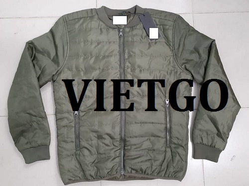 (Cập nhật lần 1) – Cơ hội cung cấp áo Jacket cho một doanh nghiệp tại Malaysia