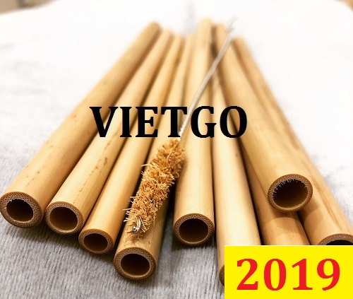 Cơ hội giao thương Đặc Biệt  – Đơn hàng Thường Xuyên  - Cơ hội xuất khẩu Ống Hút Tre sang thị trường Mỹ