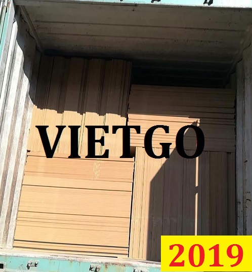 (Cập nhật lần 1) Cơ hội giao thương ĐẶC BIỆT - Đơn hàng thường xuyên- Cơ hội xuất khẩu ván MDF cho vị khách hàng Ấn Độ
