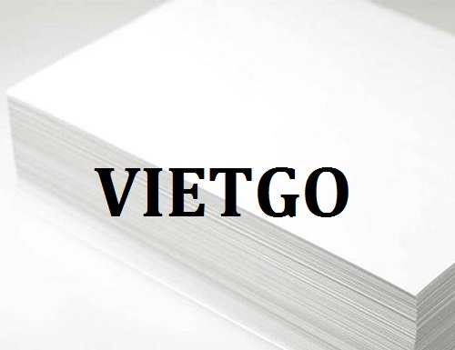 Cơ hội giao thương - Cơ hội xuất khẩu giấy A4 sang Ấn Độ