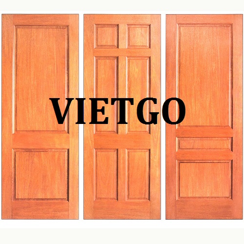 Cơ hội giao thương - Cơ hội xuất khẩu Cửa gỗ sang Ấn Độ