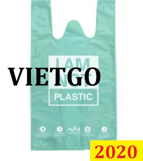 (Cập nhật lần 1) –  Đơn hàng cả năm –- Cơ hội xuất khẩu túi làm từ tinh bột ngô (bắp) sang thị trường Ấn Độ