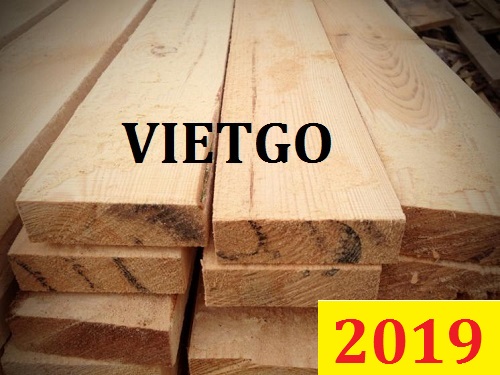 (Cập nhật lần 1) Cơ hội giao thương ĐẶC BIỆT - Đơn hàng thường xuyên- Cơ hội xuất khẩu gỗ thông xẻ cho vị khách đến từ Ấn Độ