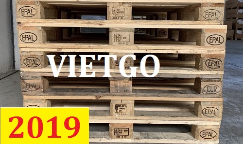 Cơ hội giao thương – Đơn hàng thường xuyên - Cơ hội xuất khẩu 5000 Pallet gỗ epal đã qua sử dụng mỗi tháng sang Ý