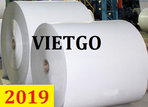 Cơ hội giao thương – Đơn hàng Thường Xuyên – Đơn hàng xuất khẩu Giấy in nhiệt dạng cuộn lớn sang Ấn Độ