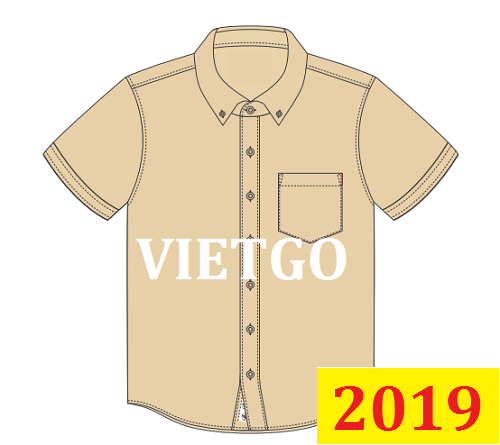 (Cập nhật lần 1) –  (Cần báo giá Gấp) - Cơ hội giao thương Đặc Biệt – Đơn hàng thường xuyên - Cơ hội xuất khẩu áo sơ mi đến thị trường Hoa Kỳ