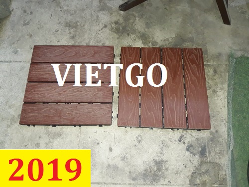 Cơ hội giao thương - Đơn hàng thường xuyên - Cơ hội xuất khẩu Ván sàn gỗ vỉ nhựa cho vị khách hàng đến từ Ả Rập Xê Út