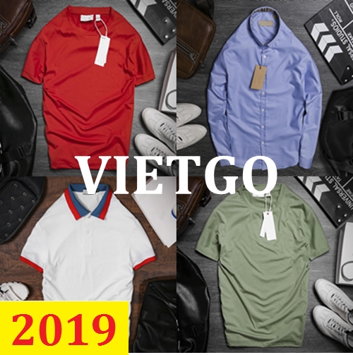 (Cập nhật lần 1) – Đơn hàng thường xuyên – Cơ hội xuất khẩu áo Polo, T shirt, sơ mi nam đến thị trường Campuchia