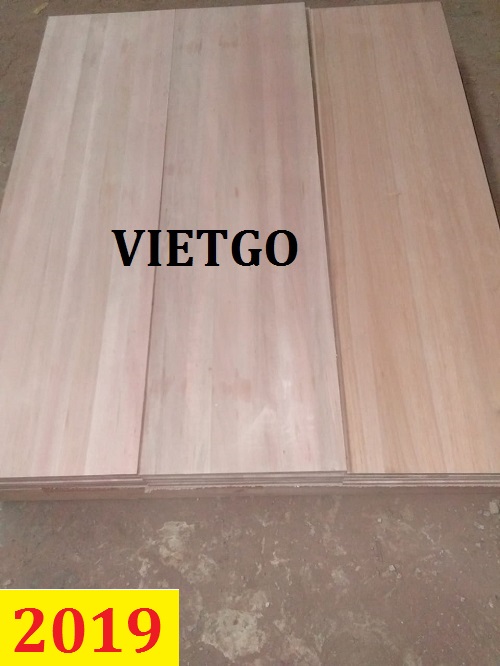 (RẤT GẤP) (Vị khách hàng đang ở TP Hồ Chí Minh) Cơ hội giao thương - Đơn hàng thường xuyên xuất khẩu gỗ ghép thanh cho vị khách hàng đến từ Ai Cập