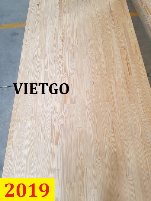 (Rất gấp)(Cập nhập lần 1) Cơ hội giao thương- Đơn hàng thường xuyên xuất khẩu gỗ ghép thanh cho vị khách hàng đến từ Hàn Quốc