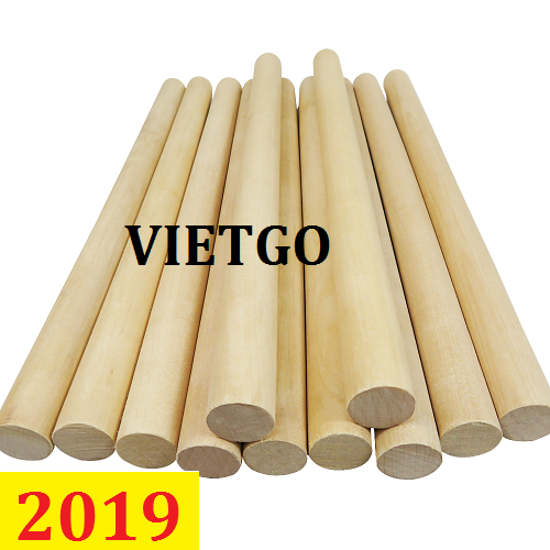 (Cập nhập lần 1) Cơ hội giao thương - Đơn hàng thường xuyên - Đơn hàng xuất khẩu gậy gỗ keo sang Ấn Độ