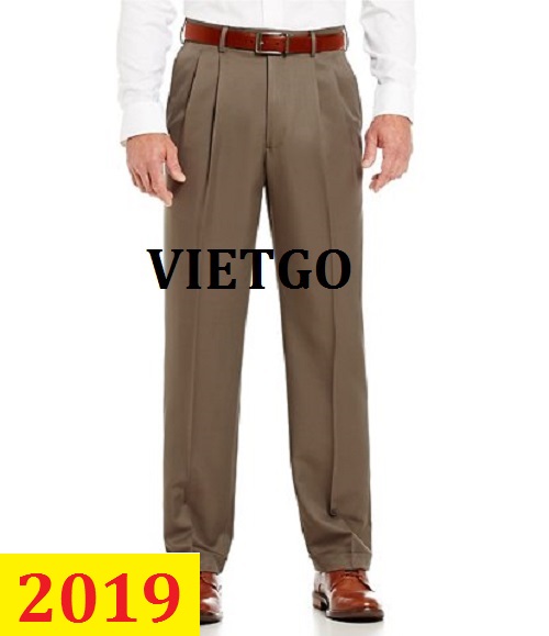 (Cập nhật lần 1) –  Đơn hàng thường xuyên - Cơ hội xuất khẩu quần âu đến thị trường Canada