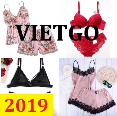 (Cập nhật lần 1) –  Đơn hàng thường xuyên - Cơ hội xuất khẩu bộ đồ đồ nội y nữ đến thị trường Canada