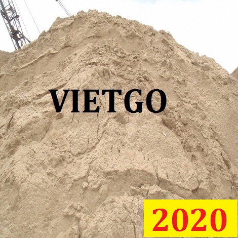 Cơ hội giao thương Đặc Biệt: Đơn hàng Cả Năm: Cơ hội xuất khẩu Cát Sông sang thị trường Ấn Độ