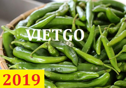 Cơ hội giao thương  – Đơn hàng Thường Xuyên - Cơ hội xuất khẩu Ớt Xanh sang thị trường UAE