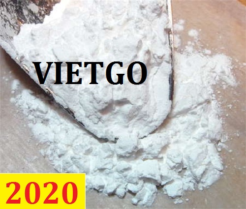 Cơ hội giao thương  – Đơn hàng Cả Năm - Cơ hội xuất khẩu Tinh Bột Sắn sang thị trường Thổ Nhĩ Kỳ