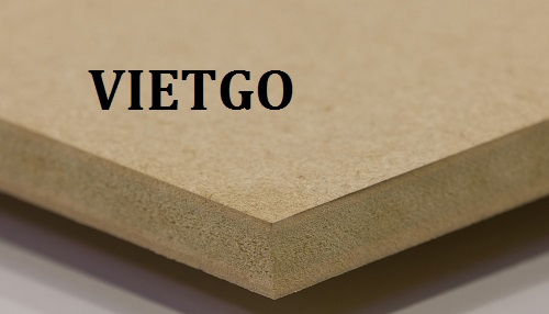 Cơ hội giao thương Đặc Biệt: Cơ hội xuất khẩu Ván MDF sang thị trường Ấn Độ