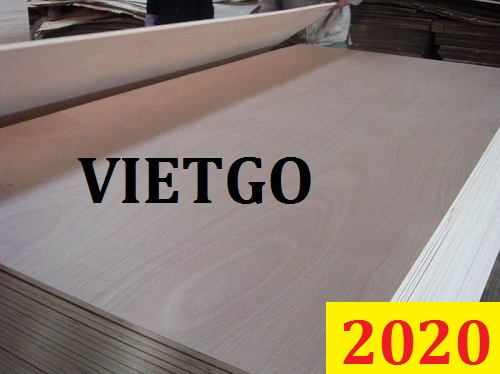 (Cập nhật lần 1) Cơ hội giao thương ĐẶC BIỆT- Đơn hàng thường xuyên- Đơn hàng xuất khẩu 1 container 40ft gỗ dán sang Ấn Độ