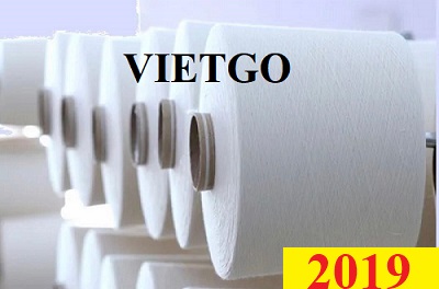 (Cập nhật lần 1) Cơ hội giao thương Đặc Biệt –  Đơn hàng thường xuyên- Cơ hội xuất khẩu sợi  đến thị trường Thổ Nhỹ Kỳ