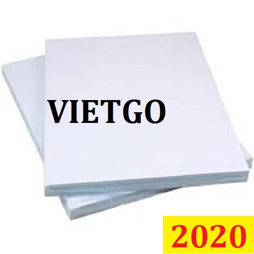 Cơ hội giao thương ĐẶC BIỆT- Đơn hàng thường xuyên - Đơn hàng xuất khẩu 16000 Ram Giấy A4 sang Iran