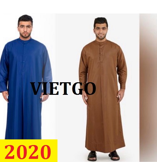 Cơ hội giao thương– Đơn hàng thường xuyên -Thương nhân đến từ Iraq cần nhập khẩu áo dài truyền thống đạo hồi từ Việt Nam
