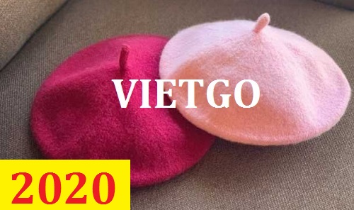 Cơ hội giao thương – Đơn hàng thường xuyên - Cơ hội xuất khẩu mũ Beret (mũ nồi) sang Hàn Quốc