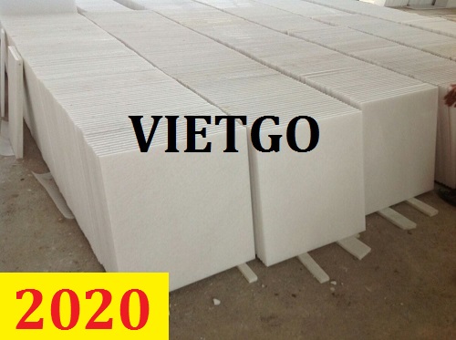 Cơ hội giao thương – Đơn hàng Thường Xuyên – Cơ hội xuất khẩu 5 container đá marble trắng cho thương nhân người UAE
